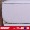 Cotton Fabric Material Fitted Sheet Style Mattress Protector